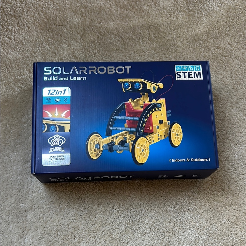 Solar Robot Build and Learn